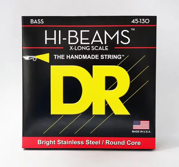 Струны для бас-гитары DR Strings HI-BEAM DR LMR5-130, 45 - 130