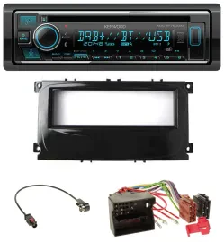 Kenwood MP3 Bluetooth DAB USB CD Autoradio für Ford C-Max Galaxy Focus ab 2007 g