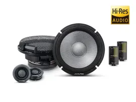 Alpine R2-S65C | 200W RMS 6.5" R-Series 2-Way Component Car Speakers