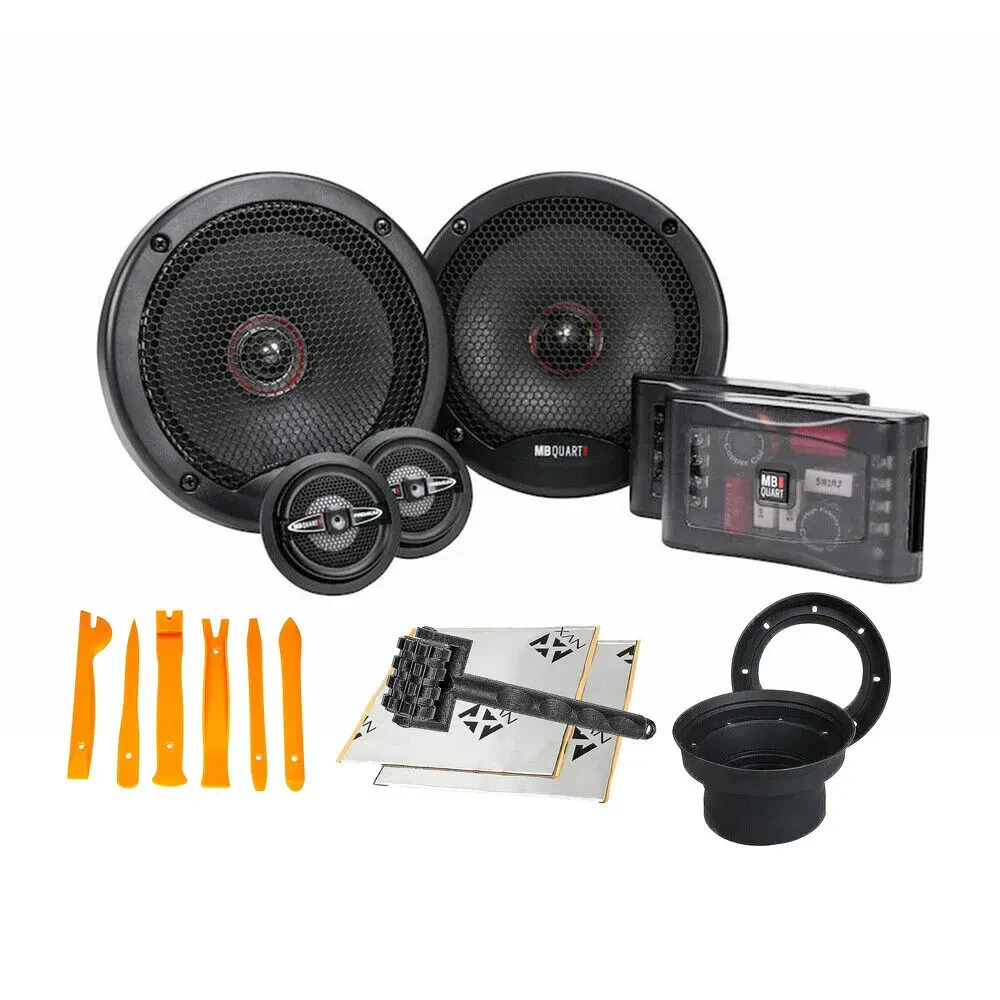 Пассивная акустическая система для авто MB Quart PS1-216 6.5" 120W компонентная с аксессуарами