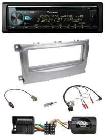 Pioneer DAB Lenkrad CD USB Bluetooth Autoradio für Ford Galaxy C-Max ab 2007 Foc