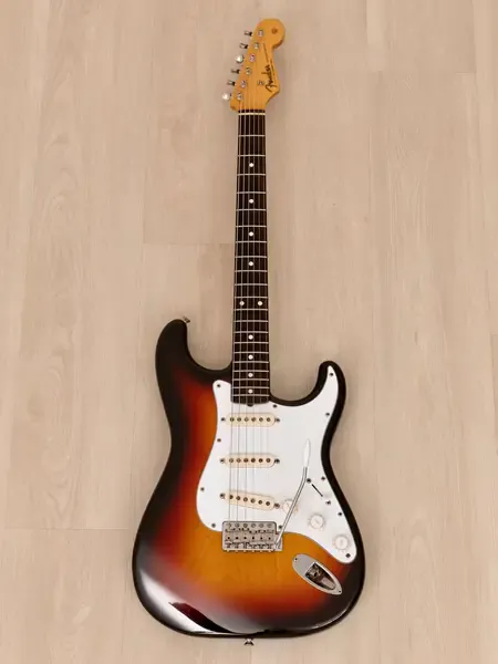 Электрогитара Fender '62 Stratocaster JV ST62-65 Sunburst Japan 1982 w/USA Fullerton Pickups