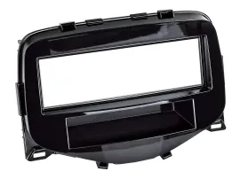 Radioblende DIN Autoradio für Citroen C1 Peugeot 108 Toyota Aygo 14-22 Klavierla