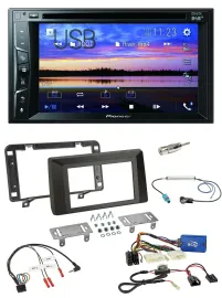 Pioneer Bluetooth 2DIN USB DVD DAB Lenkrad Autoradio für Dacia Duster ab 2021