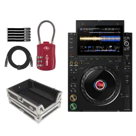 Медиаплеер для DJ AlphaTheta CDJ-3000X (набор) с кейсом XS-CDX