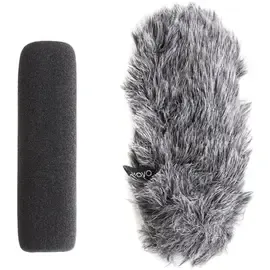 Ветрозащита для микрофона Movo Photo WS-G7 Foam Furry Indoor Outdoor (пара)