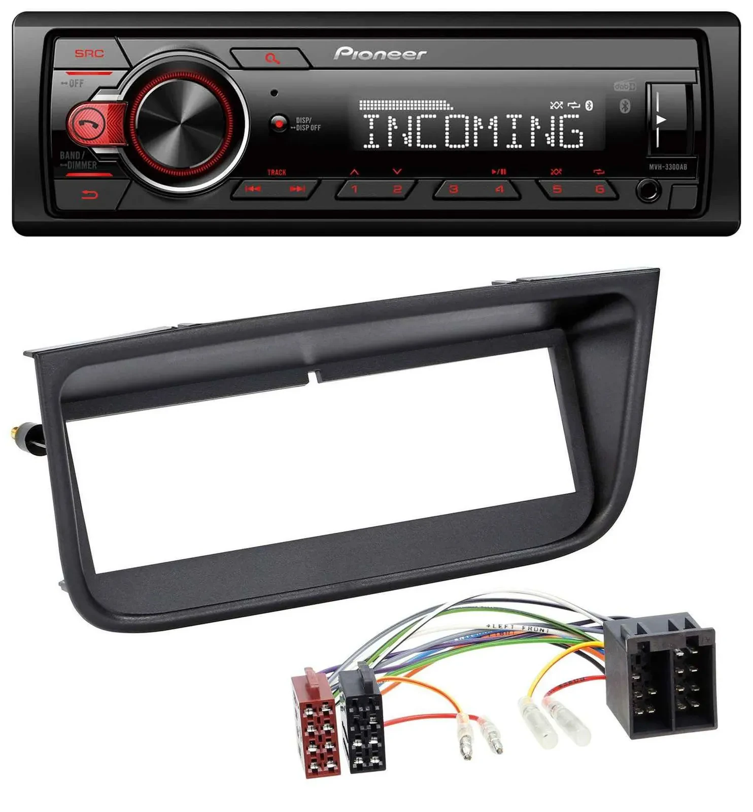 Pioneer Bluetooth USB DAB MP3 Autoradio für Peugeot 406