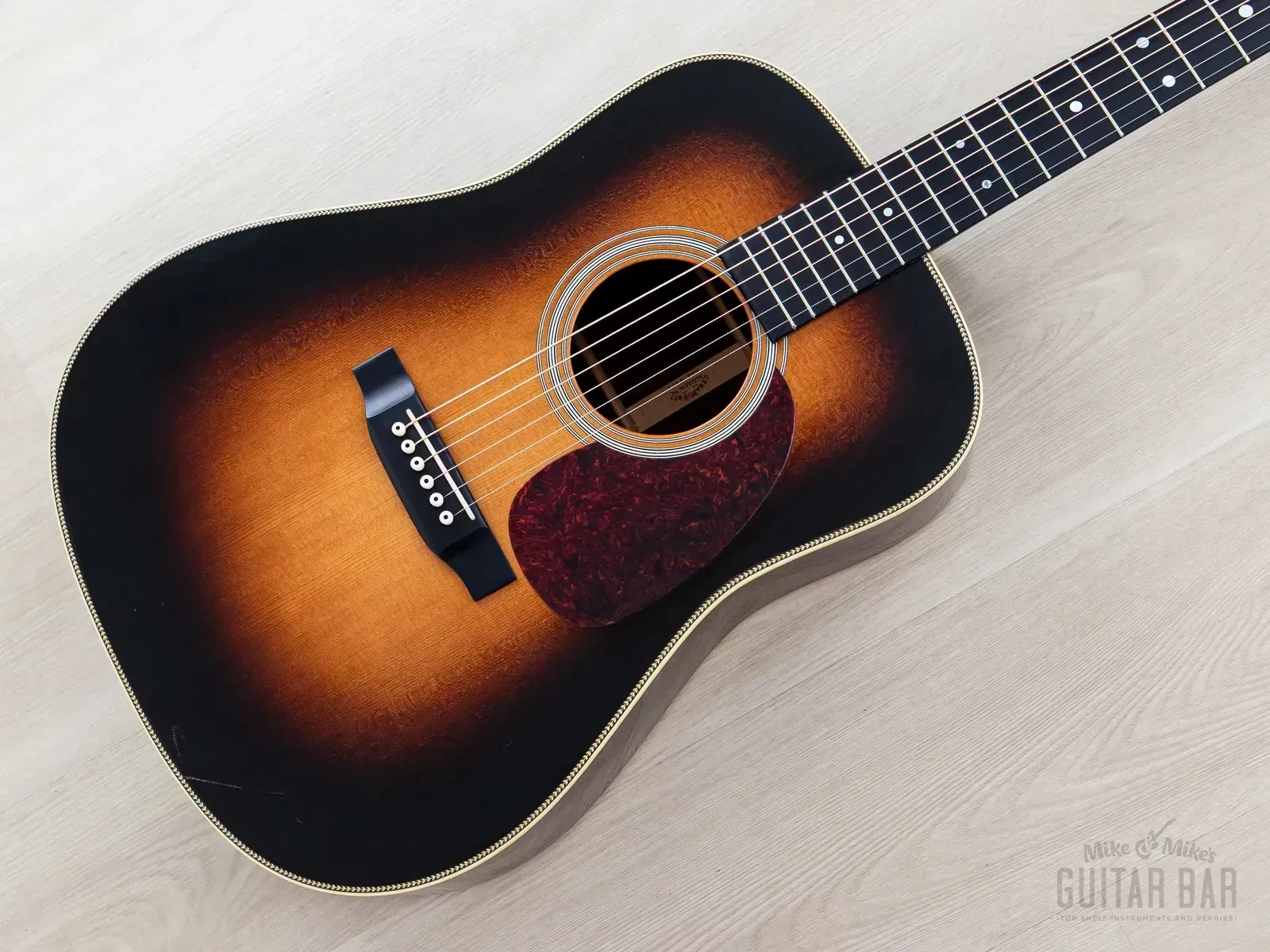 1996 Martin HD-28 Custom Shaded Top Herringbone Acoustic Guitar w/ Case