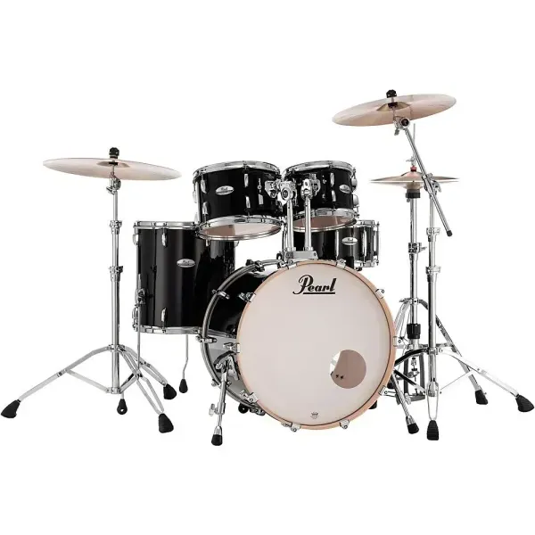 Pearl Professional Maple 4-Piece Shell Pack with 22" Bass Drum Piano Black