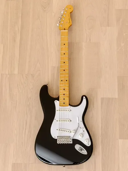 Электрогитара Fender Stratocaster 1957 Vintage Reissue ST57 SSS Black w/gigbag Japan 2008