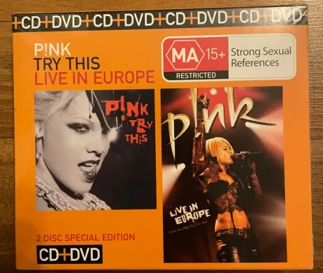 P!NK - Try This/ Live In Europe (CD+DVD)