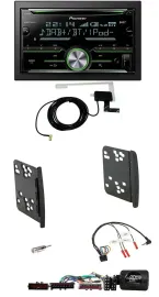 Автомагнитола Pioneer 2DIN CD USB Bluetooth DAB для Ford Focus/Galaxy/Mondeo