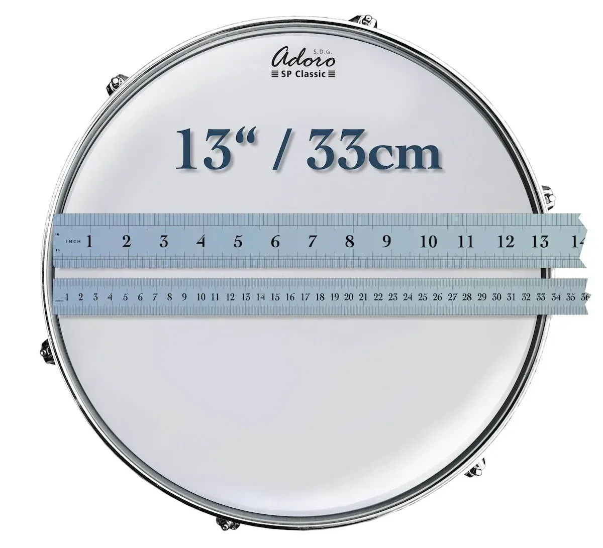 Пластик для барабана Adoro ASPC-CT-13 SP Classic Coated