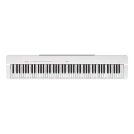 Цифровое пианино компактное Yamaha P-225 88-Weighted Key Digital Piano w/Power Supply & Sustain Pedal, White