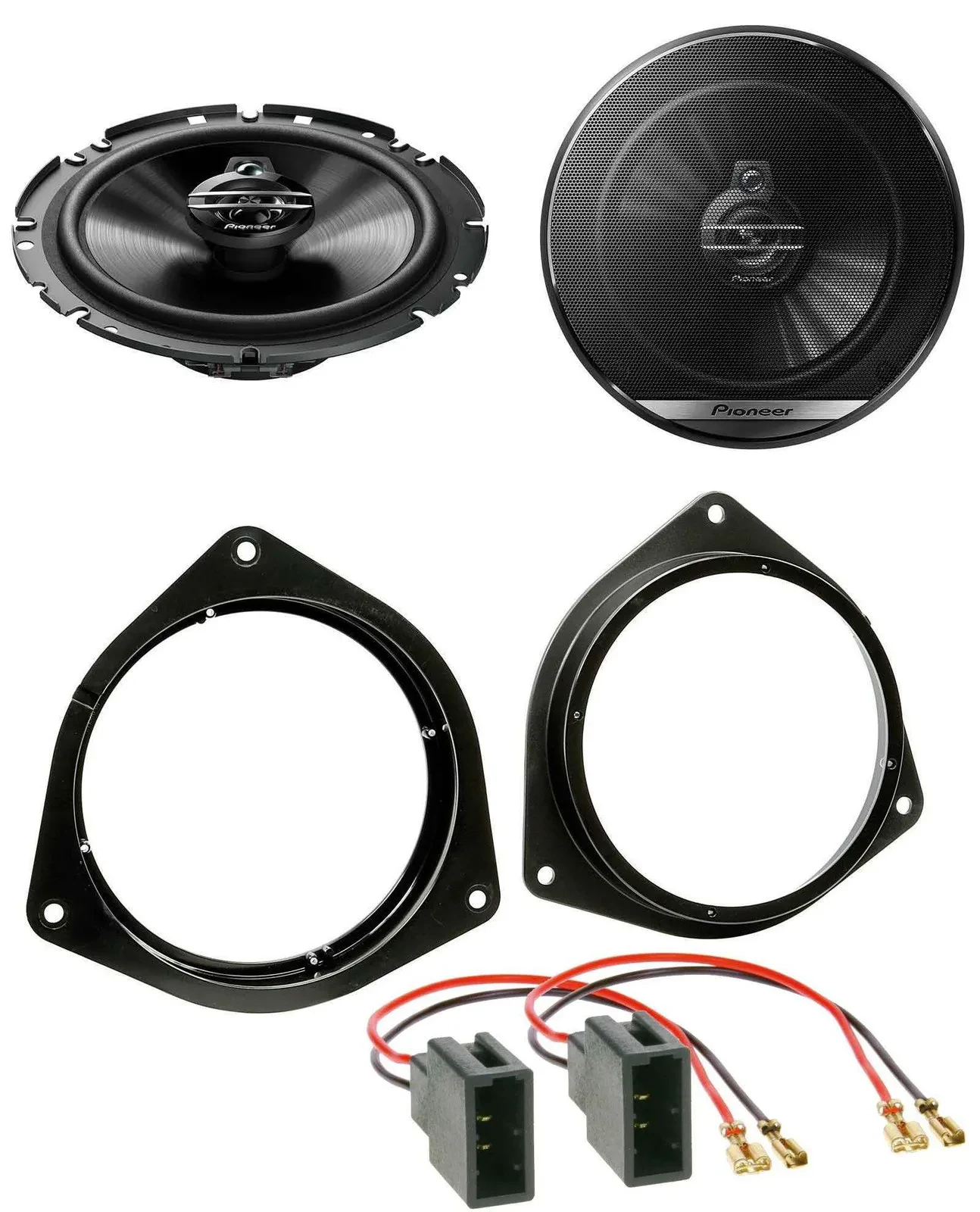 Pioneer 3-Wege 300Watt 16,5cm Lautsprecher für Toyota Auris Avensis Aygo Corolla