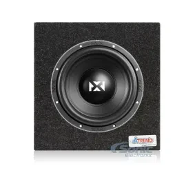 NVX NSW104 V3 500W RMS 10" Subwoofer with Enclosure (10SQL)