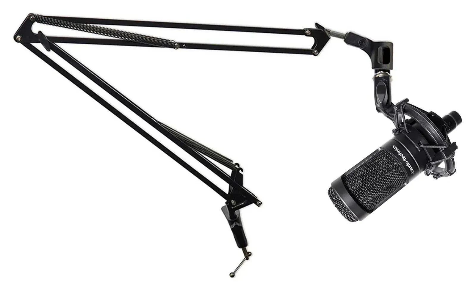 Микрофон для подкастов Audio-technica AT2050 (набор) с рычажной стойкой