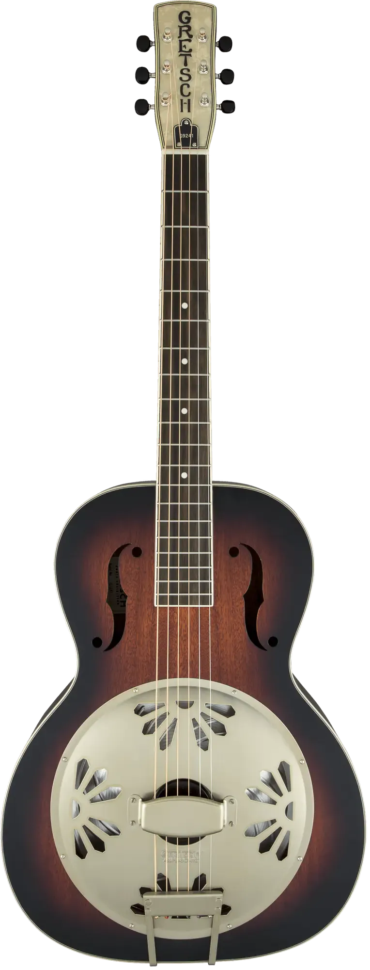 Резонаторная гитара Gretsch G9241 Alligator Biscuit Round-Neck Resonator 2-Color Sunburst