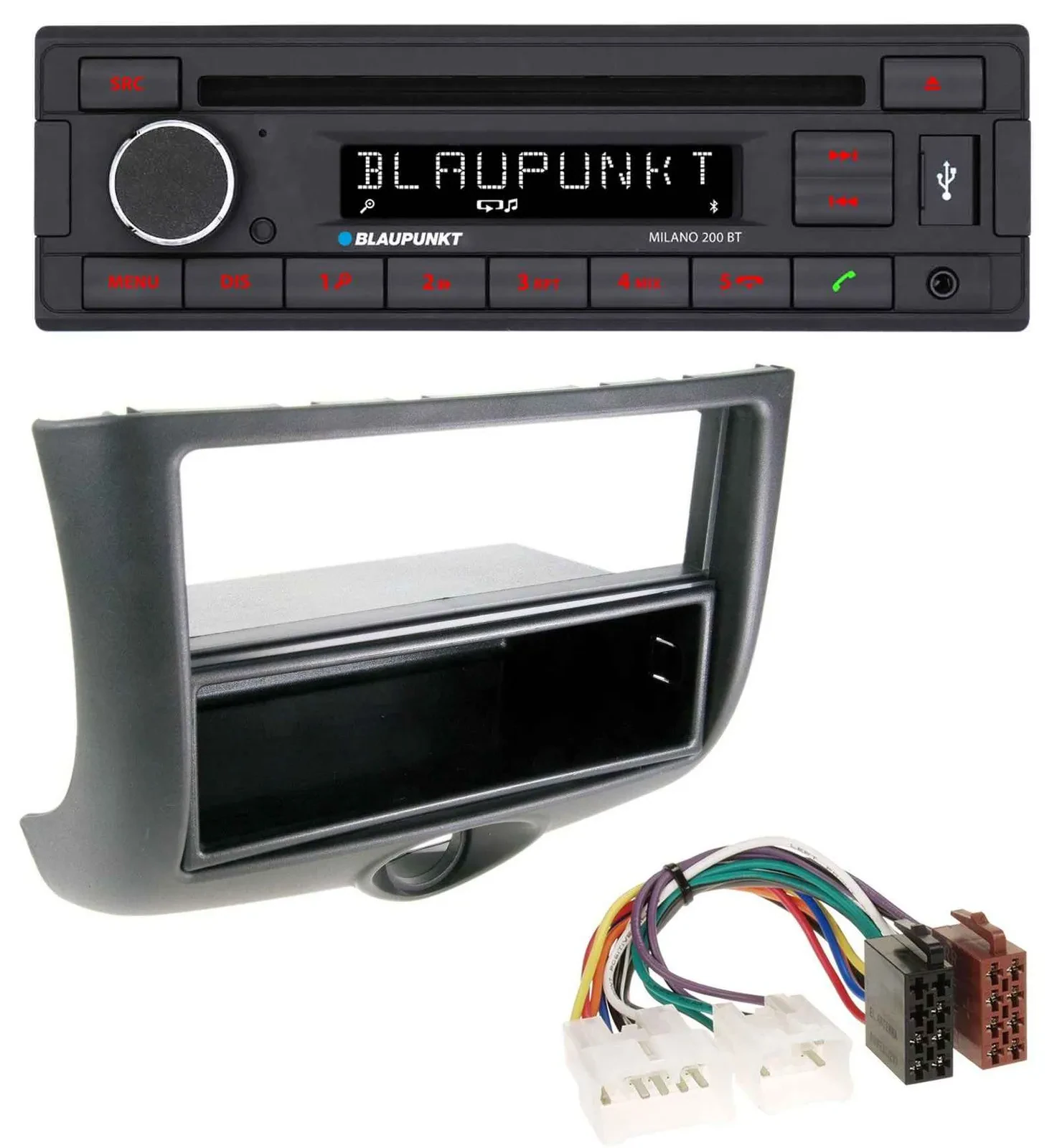 Blaupunkt MP3 USB CD Bluetooth AUX Autoradio für Toyota Yaris (1999-2003)