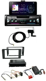 Pioneer DAB Bluetooth MP3 USB Autoradio für Audi A3 8P 03-06 Symphony Bose Aktiv