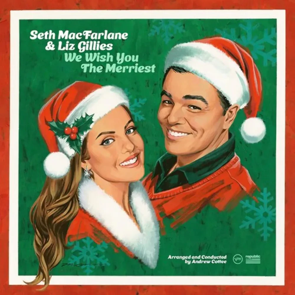 Виниловая пластинка Seth MacFarlane & Liz Gillies – We Wish You The Merriest (Релиз 2023) Sealed