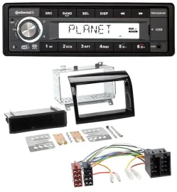 Continental USB 1DIN AUX DAB MP3 Autoradio für Peugeot Boxer Citroen Jumper Fiat