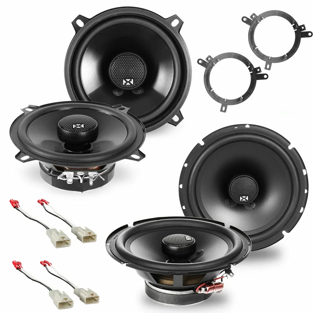 Автодинамики для Toyota Corolla 1998–2000 NVX NSP525 + NSP65 5.25" + 6.5" (набор, 4 шт.)