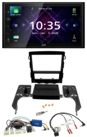 JVC DAB 2DIN Lenkrad Bluetooth USB Autoradio für Subaru Impreza ab 2018