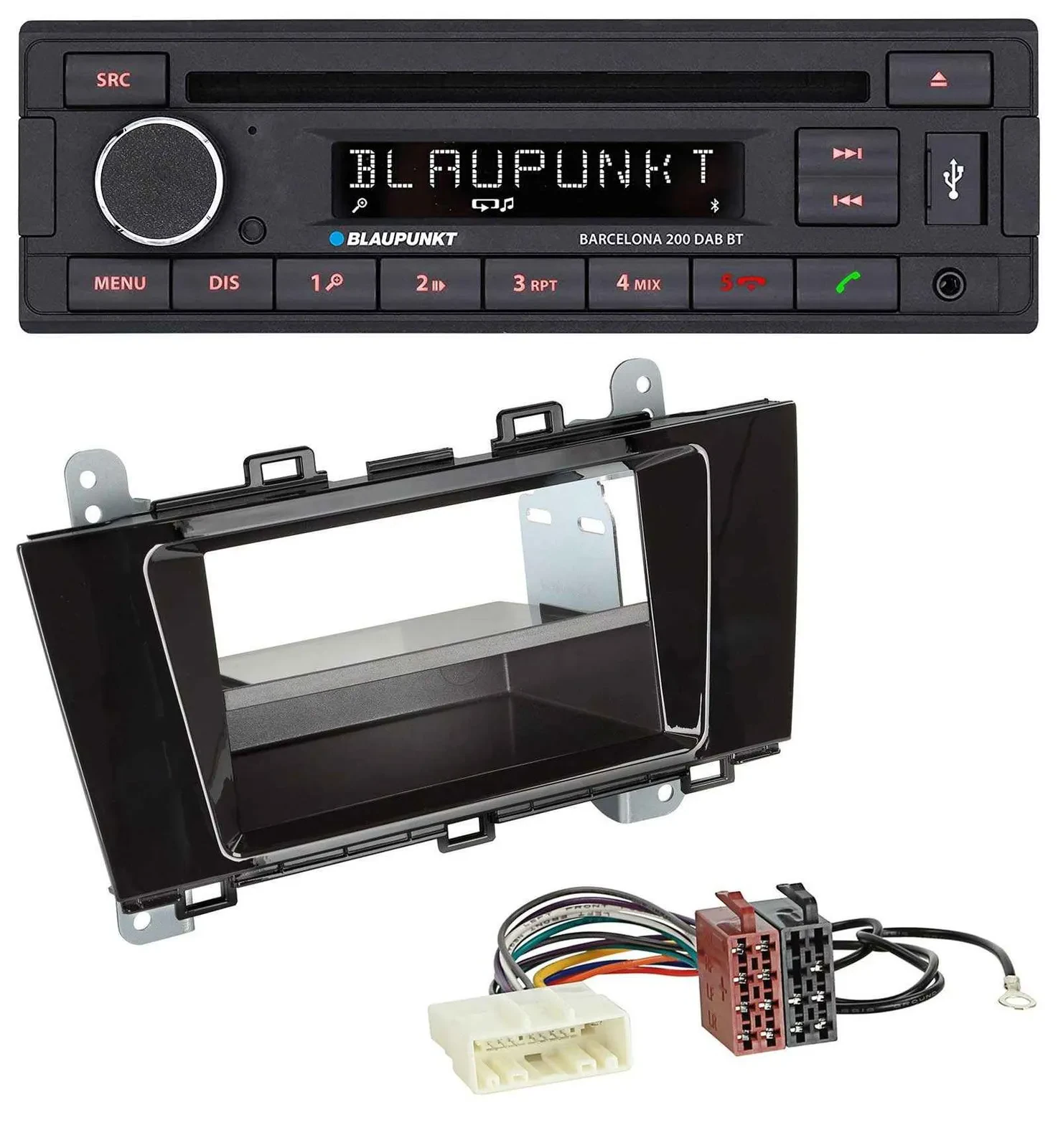 Blaupunkt USB DAB CD Bluetooth MP3 Autoradio für Subaru Outback (ab 2015)