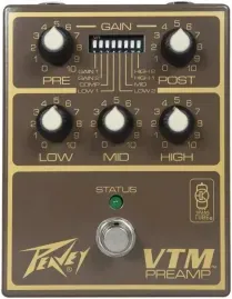 Педаль предусилителя для электрогитары PEAVEY VTM Preamp Pedal