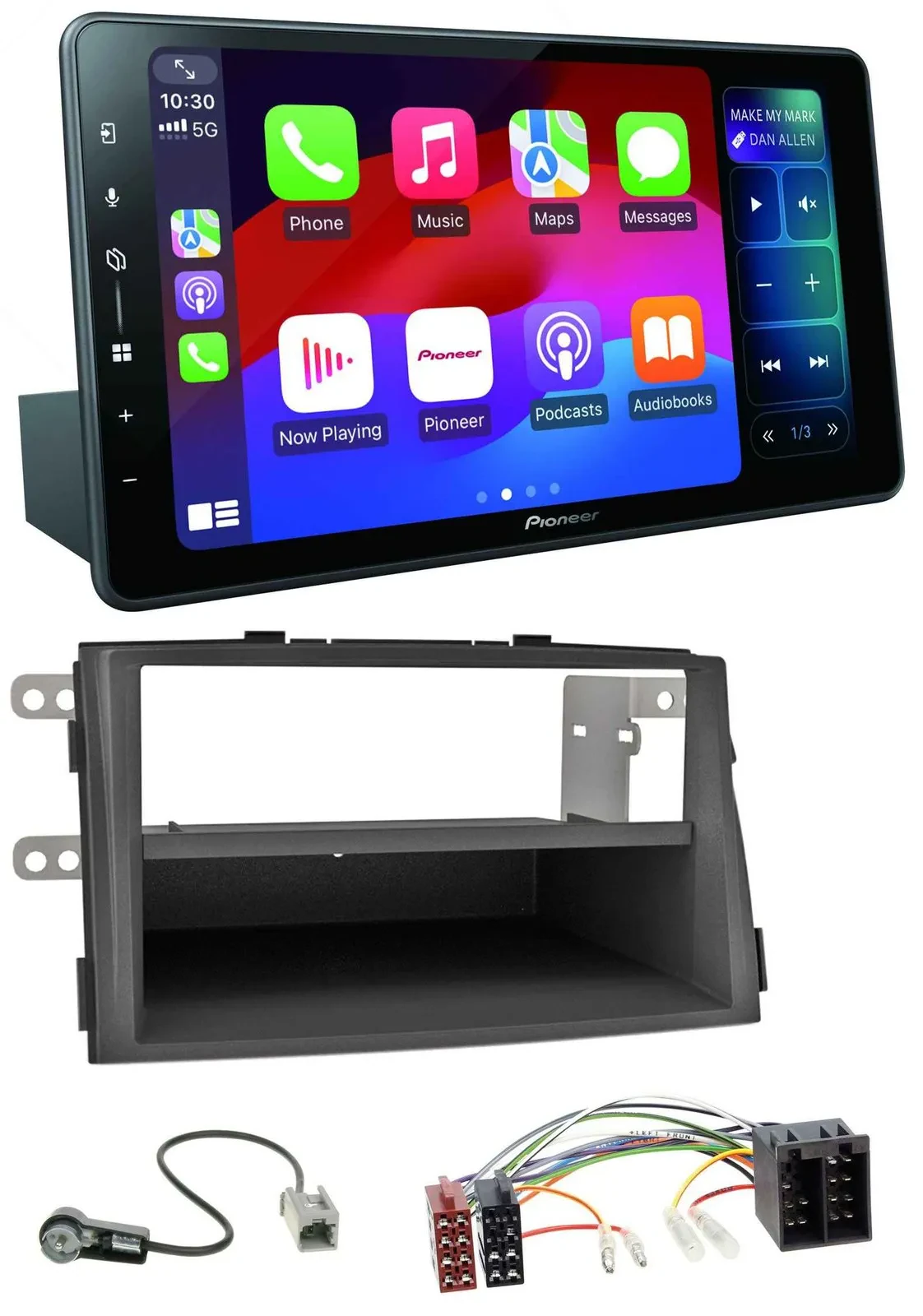 Pioneer Bluetooth DAB MP3 USB Autoradio für Kia Sorento II (XM, 2009-2012)