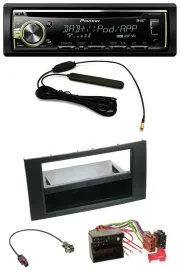 Автомагнитола Pioneer MP3 USB CD DAB AUX для Ford Fusion/Transit/Kuga (2005–2012), черный