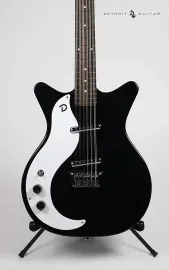 Danelectro '59 Vintage Specs 12 String Black Lefty