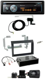 Pioneer Bluetooth DAB Lenkrad USB CD Autoradio für Fiat Ducato 06-08 schwarz