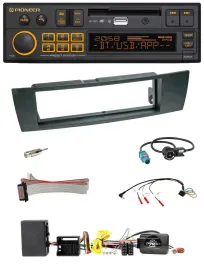 Pioneer DAB Lenkrad USB Bluetooth Autoradio für BMW 1er E87 2004-2013 Aktiv