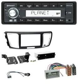 Автомагнитола для Honda Accord Continental 1-DIN MP3 USB AUX DAB
