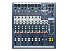 Soundcraft EPM8 8 Mono+2 Stereo Channel 2 Bus Recording/Live Mixer Console EPM 8