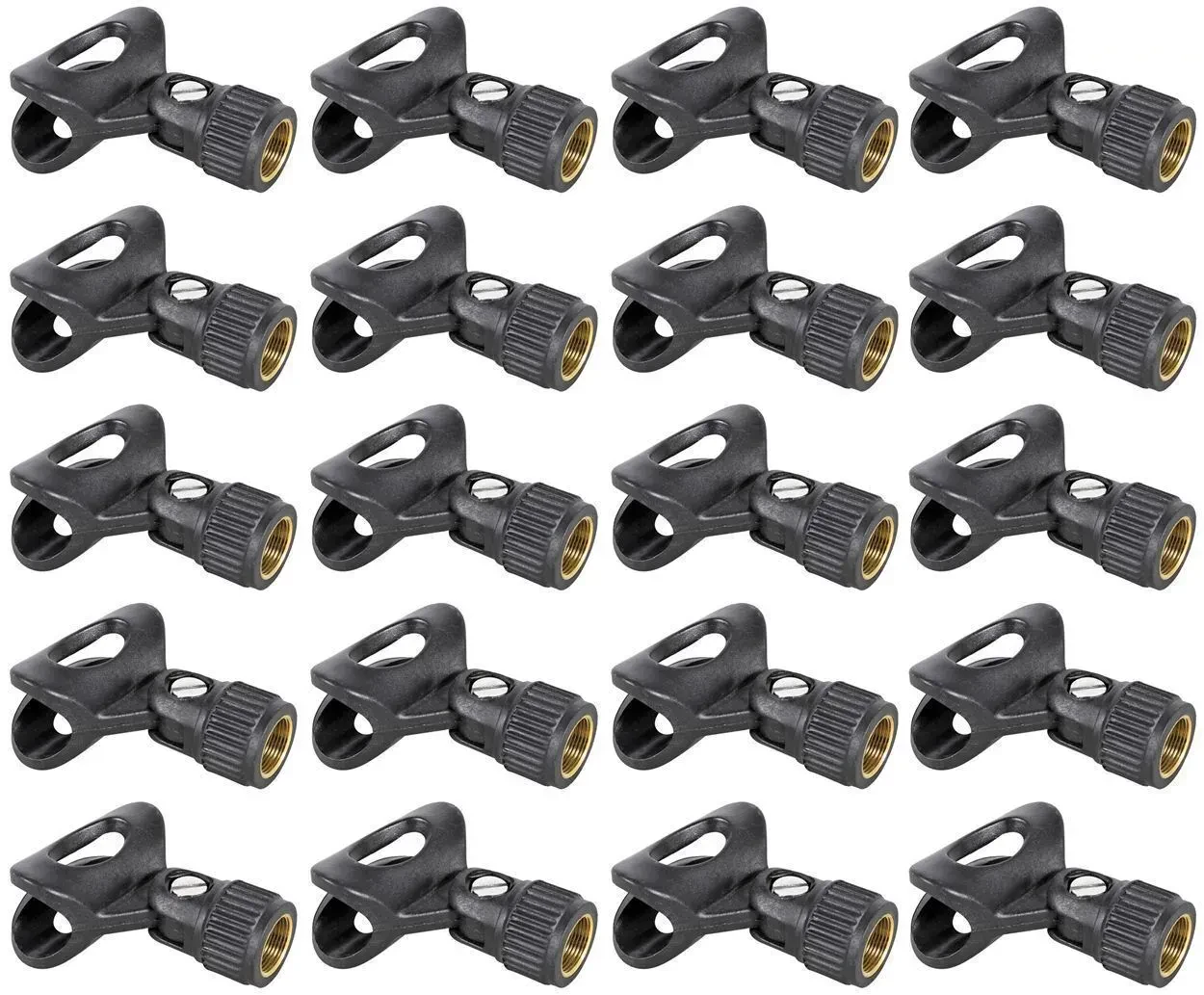 Держатель для микрофона Rockville RVCLIP1 Black (20 штук)