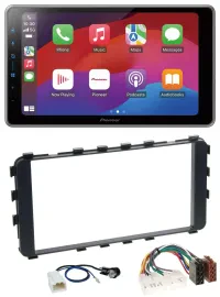 Pioneer MP3 USB DAB Bluetooth 2DIN Autoradio für Toyota Yaris 2006-2011 OEM-Navi