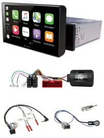 Pioneer Bluetooth Lenkrad DAB USB Autoradio für Mazda 2 Typ DY 2003-2007