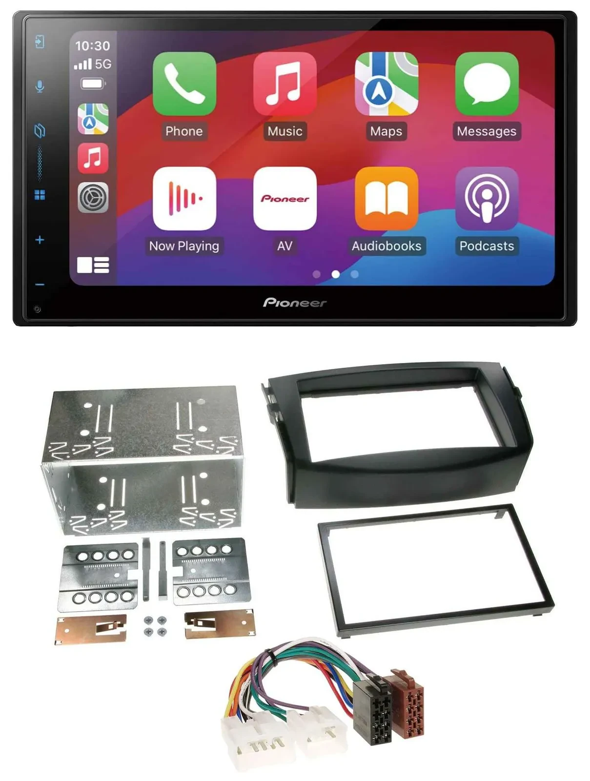 Pioneer DAB USB MP3 Bluetooth 2DIN Autoradio für Toyota RAV 4 (2006-2013)