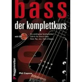 Учебное пособие Voggenreiter Bass Ber Komplettkurs