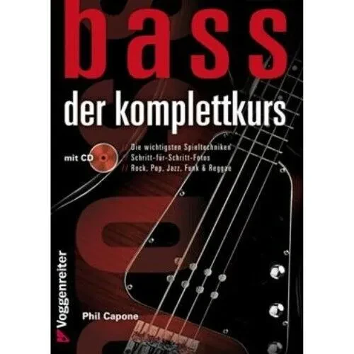 Учебное пособие Voggenreiter Bass Ber Komplettkurs