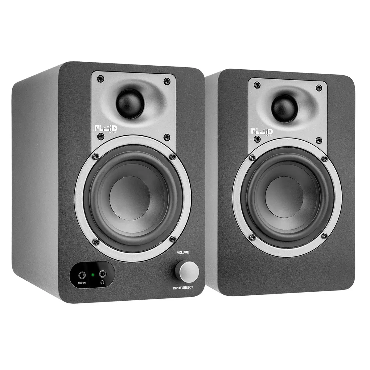 Студийные мониторы активные Fluid Audio C35BT (набор, пара), 2 x 32 Вт, НЧ 3,5", ВЧ 0,8", Bluetooth 5.0