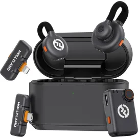 Hollyland LARK M2S 2-Person Wireless Ultimate Combo Lavalier Microphone System