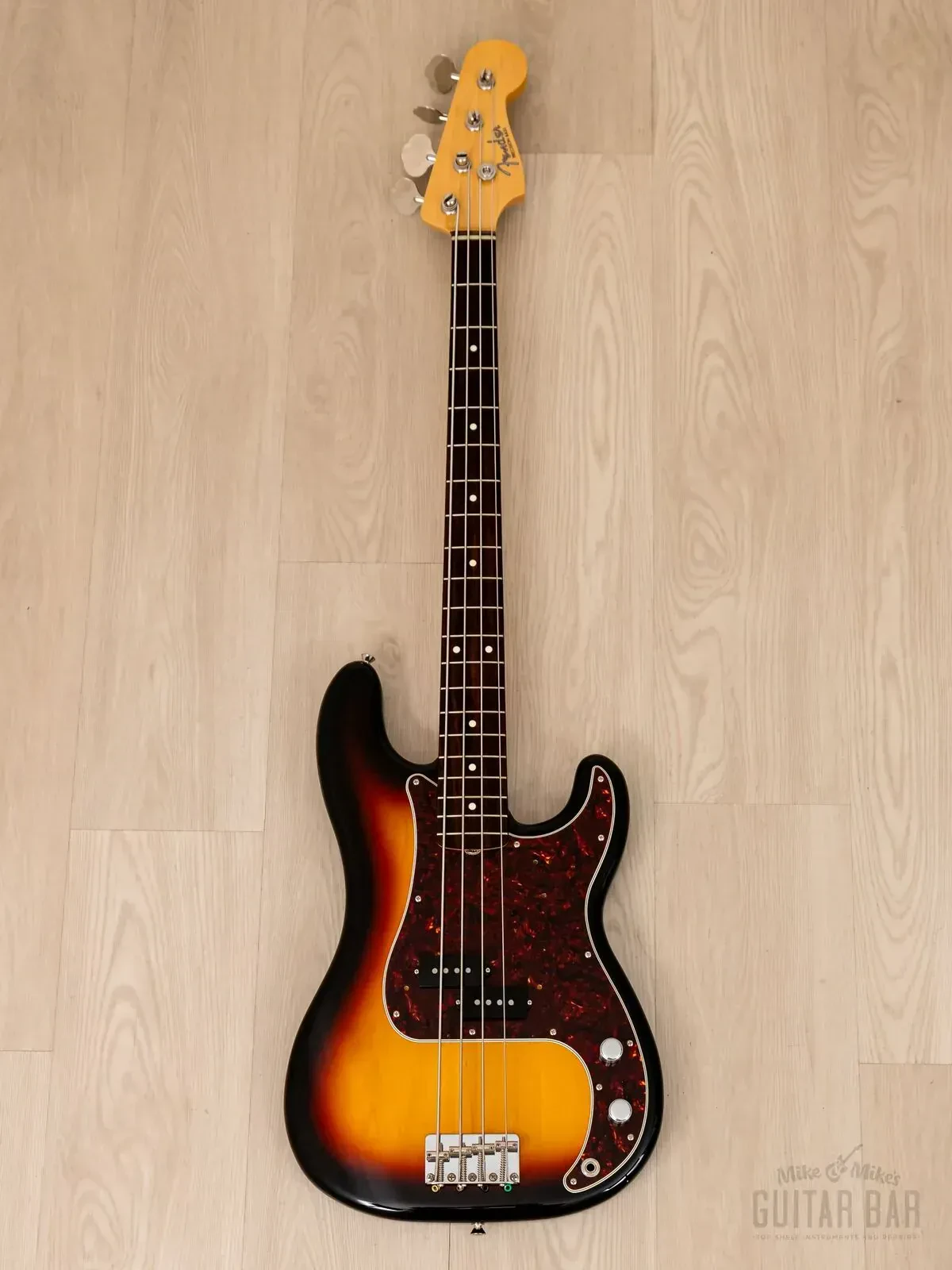 Бас-гитара Fender Traditional II 60s Precision Bass P Sunburst w/gigbag Japan 2022