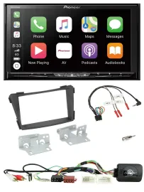 Автомагнитола Pioneer 2-DIN USB, DAB, DVD, Bluetooth, AUX для Hyundai i40 (2011–2019)