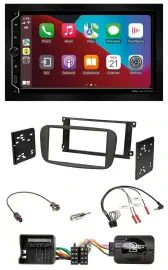 ESX 2DIN DAB USB Lenkrad Bluetooth Autoradio für Ford Galaxy Focus C-Max ab 07 s