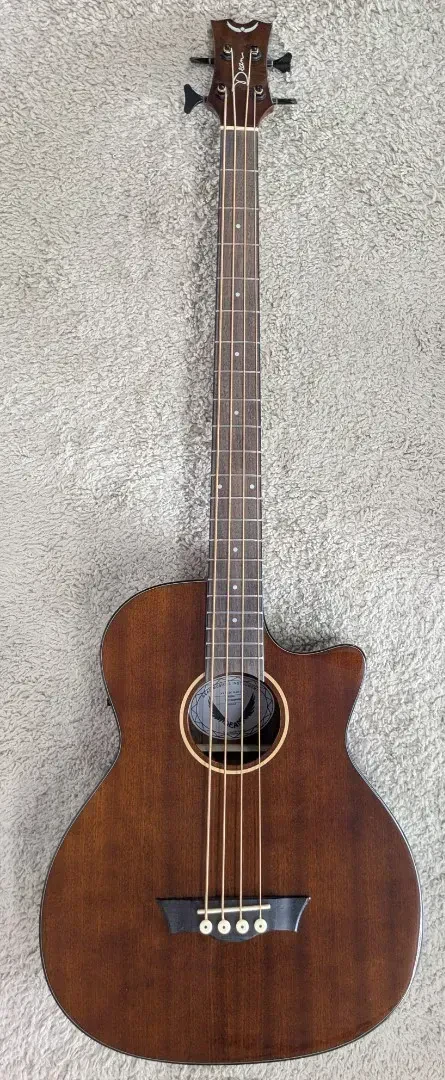 Dean AXS Acoustic-Electric Bass Gloss Natural Model AX EABC MAH GC