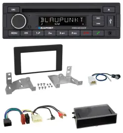 Blaupunkt USB MP3 Bluetooth DAB CD Autoradio für Toyota Aygo AB7 ab 2022 mattsch
